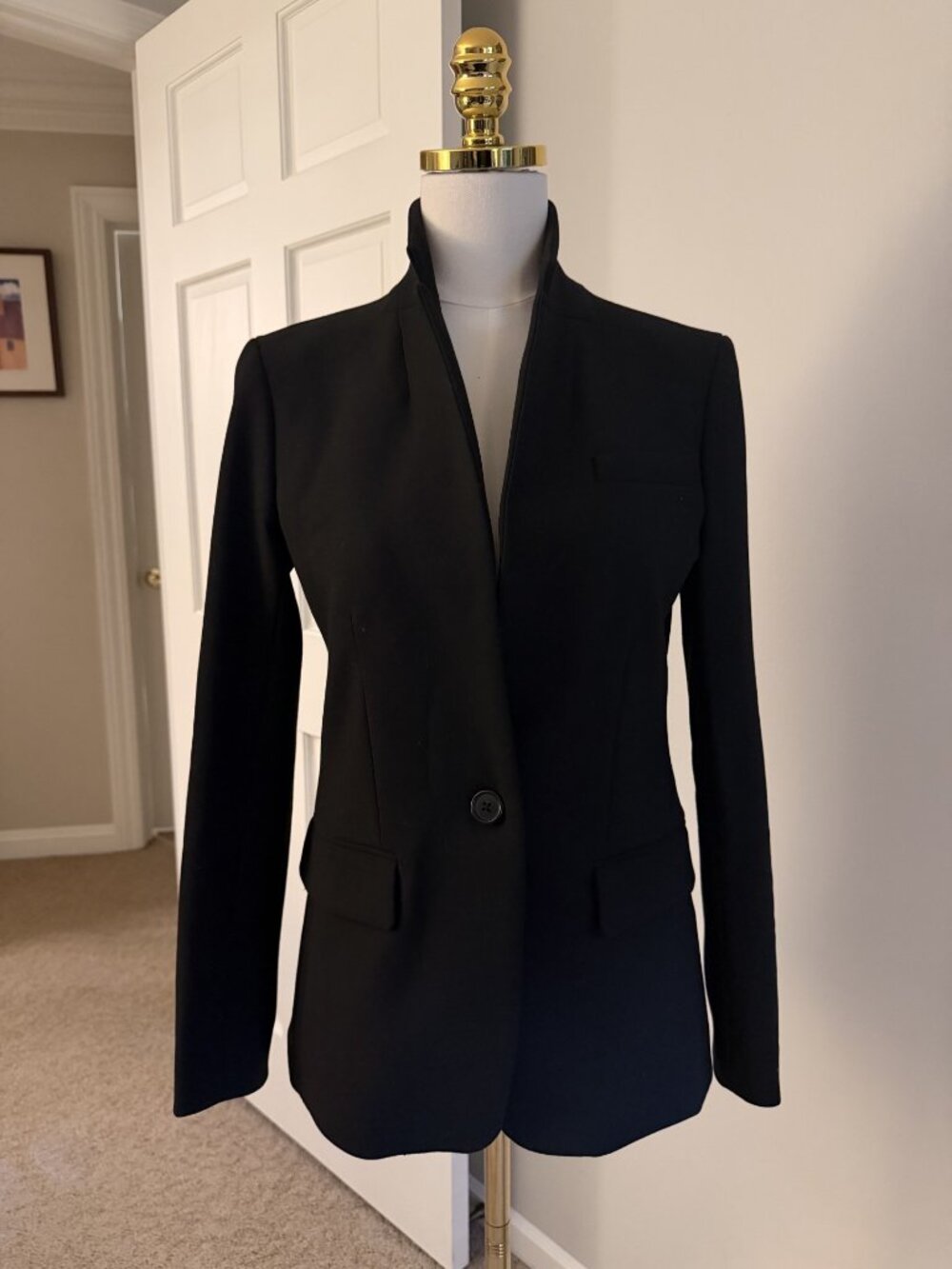 J.Crew Regent Blazer - Four-Season Stretch - Black - Size 0